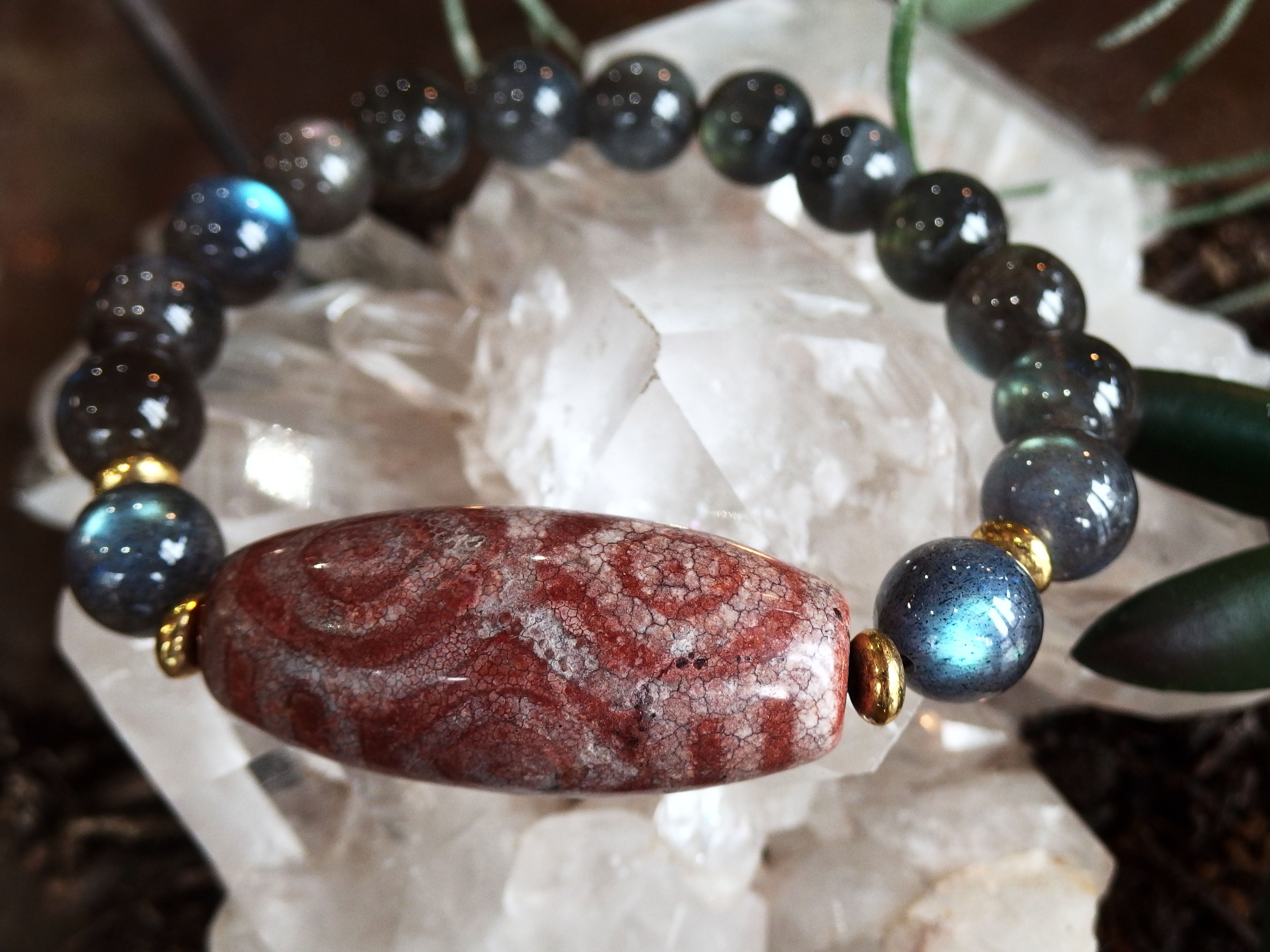 057 天珠 龍眼銀線天珠 龍六眼 dzibeads！ 057 天珠 龍眼銀線天珠 龍六