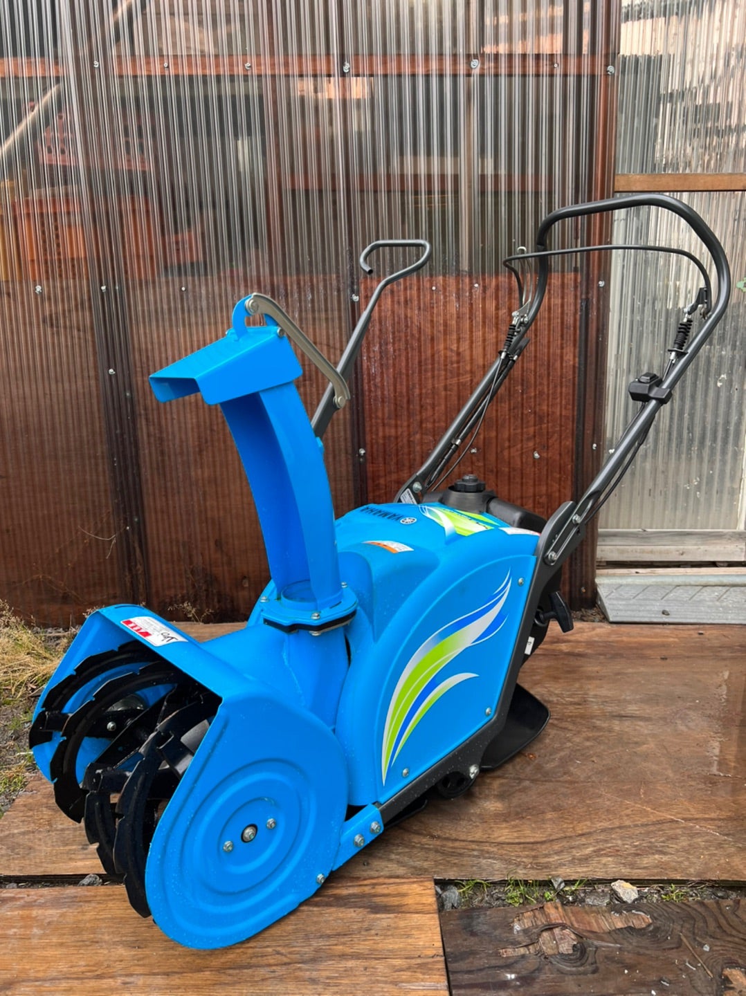 ヤマハの手押し式除雪機「ゆっきぃ」 青森市のリサイクルショップ