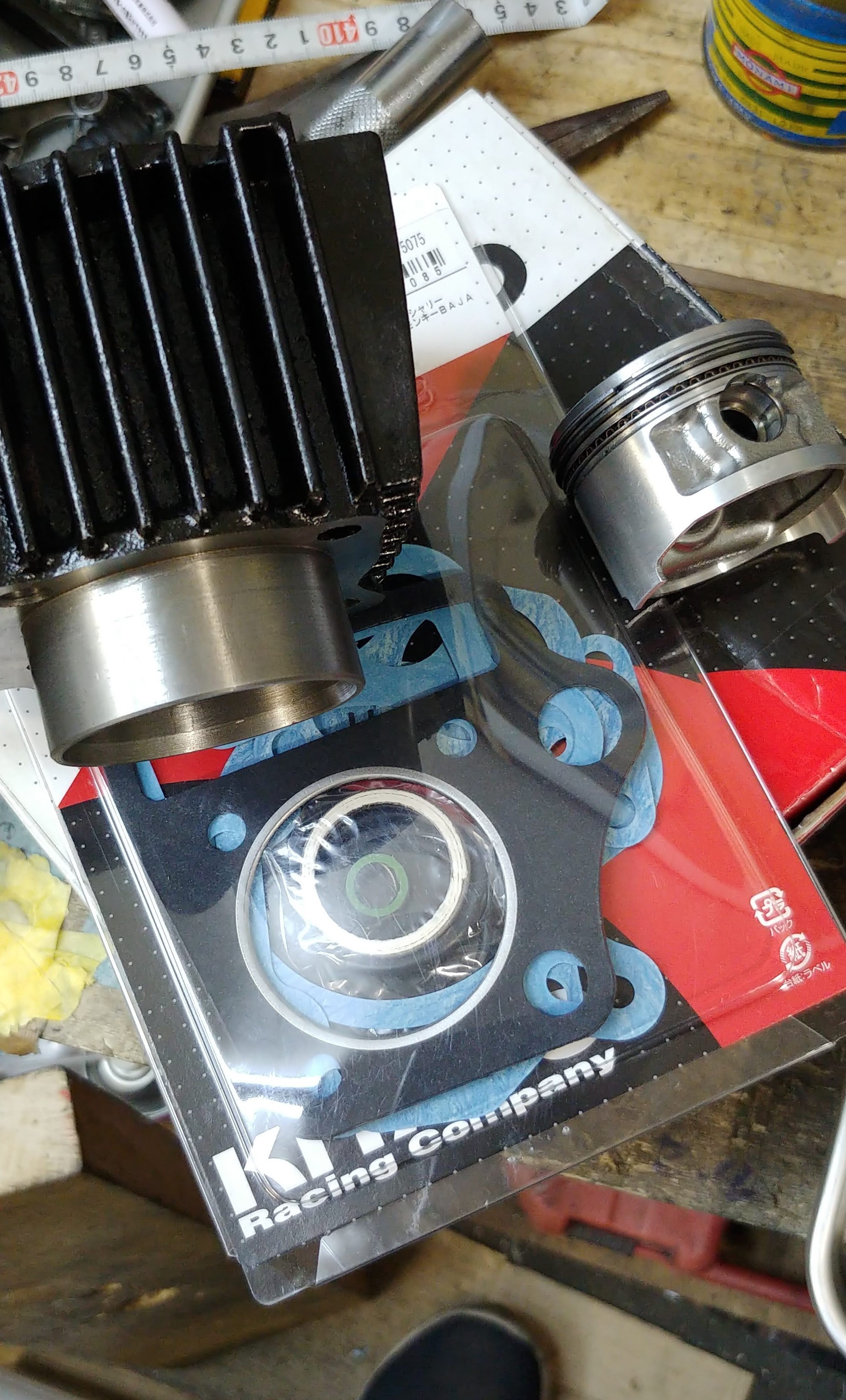 スーパーカブ セル付き4速エンジンをレストアしましたので紹介します