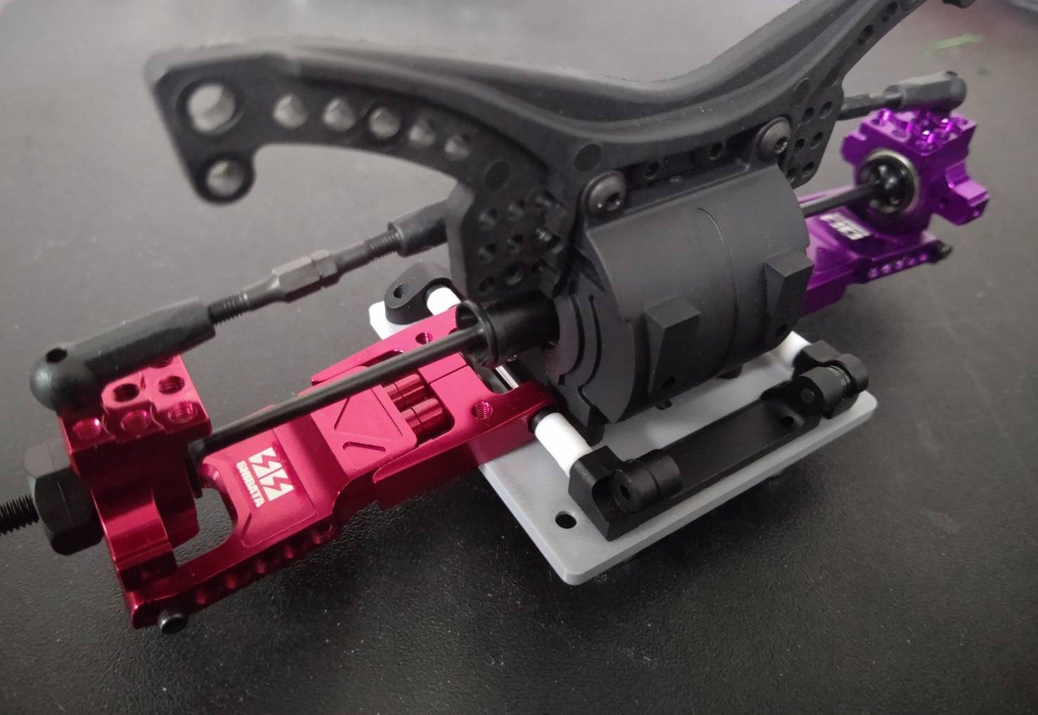 アジャスタブル ジオメトリー Hアームシステム | ⚡SHIBATA⚡RC部門