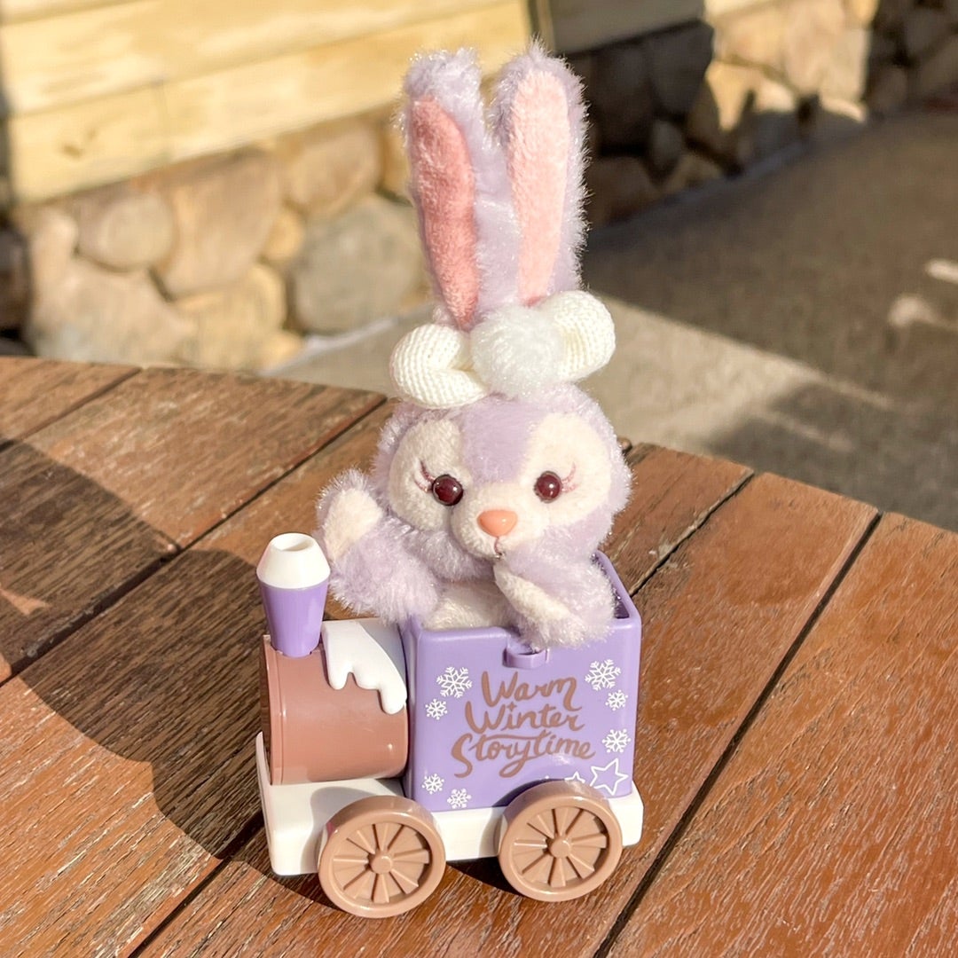 全種買い！汽車に乗ったダッフィーのぬいぐるみストラップ | Hatama