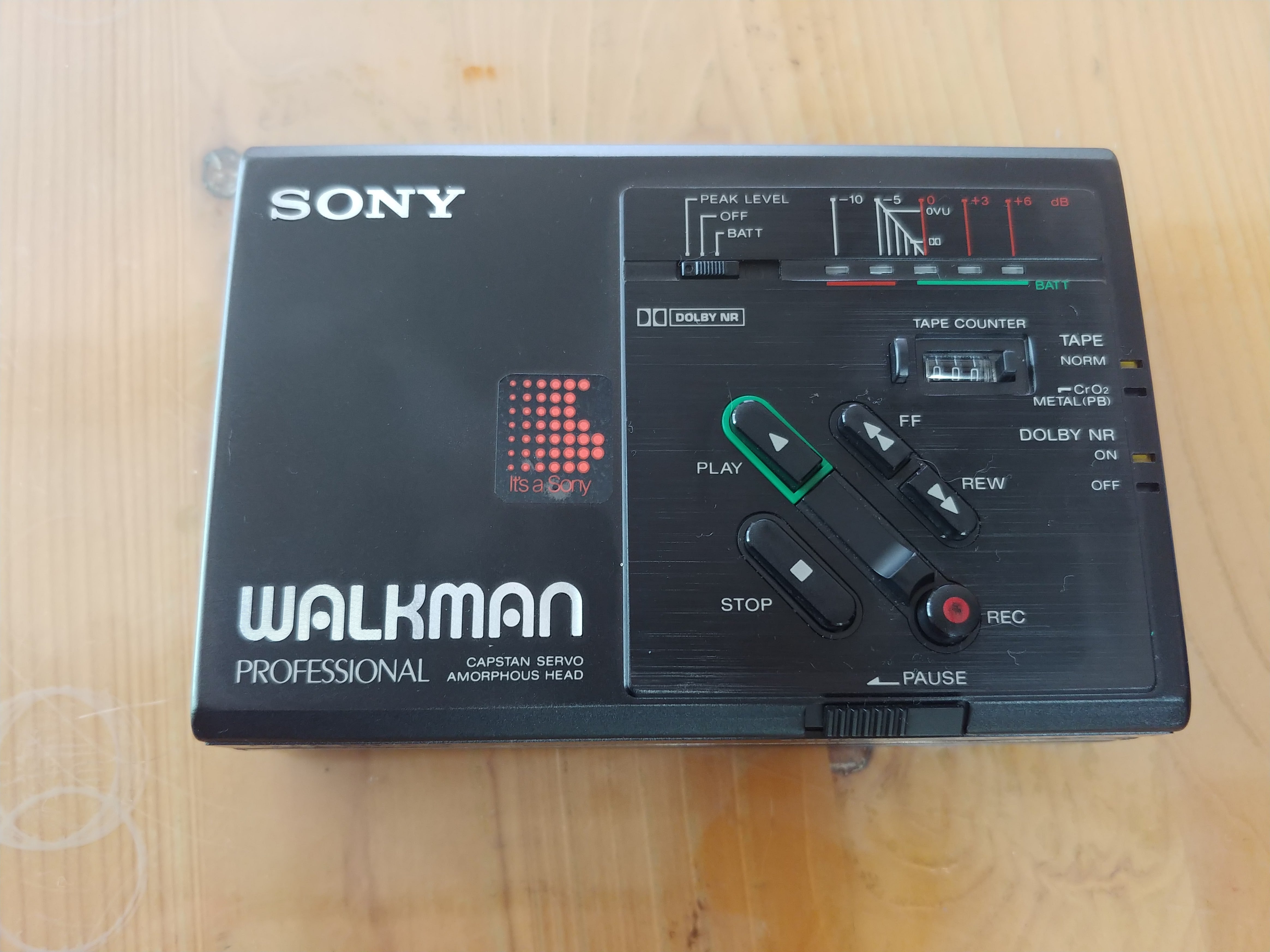 Walkman Professional WM-D3 カセットテープのウォークマン直った