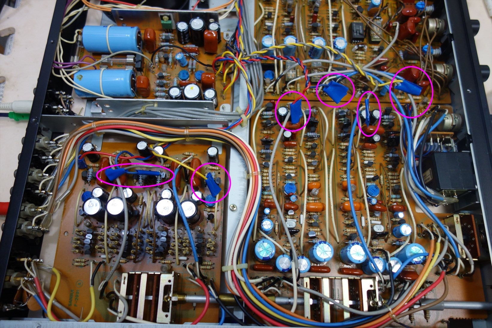 2）SANSUI プリアンプ CA-F1 | いたずラッコのブログ