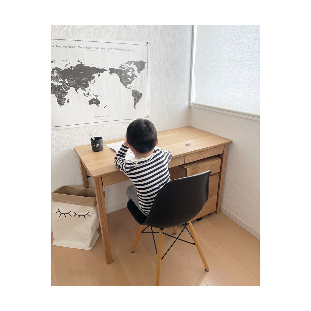 無印良品の学習デスク。 | フタリノキロク＋2