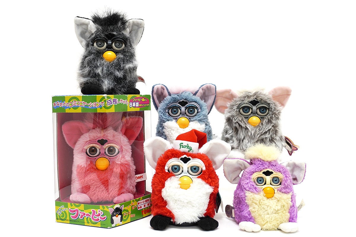 Furby/ファービーの1、初代ファービー＆ベイビーを計6点(日2英3
