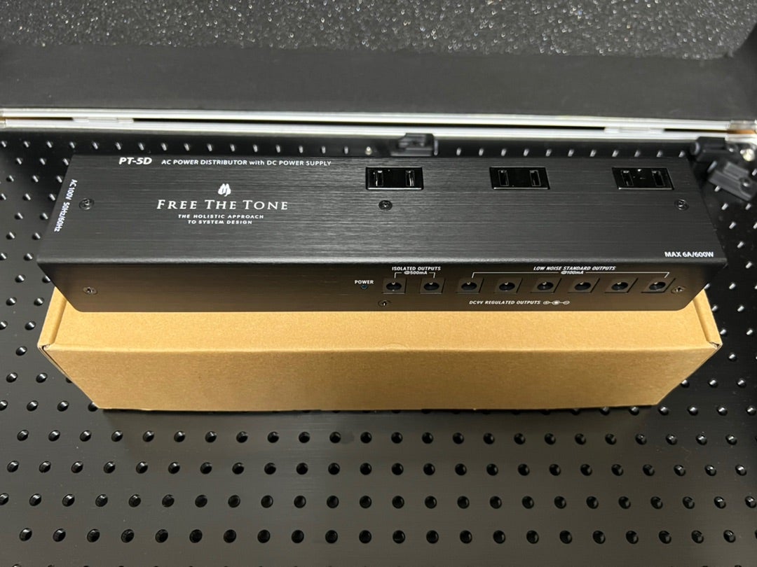 機材】パワーサプライ・FREE THE TONE PT-5D | ギギギの修太郎blog