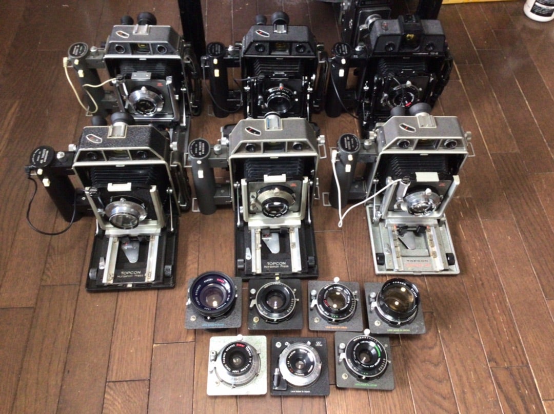 やっと揃いました、TOPCON HORSEMAN | foto-poohのブログ 写真と模型を