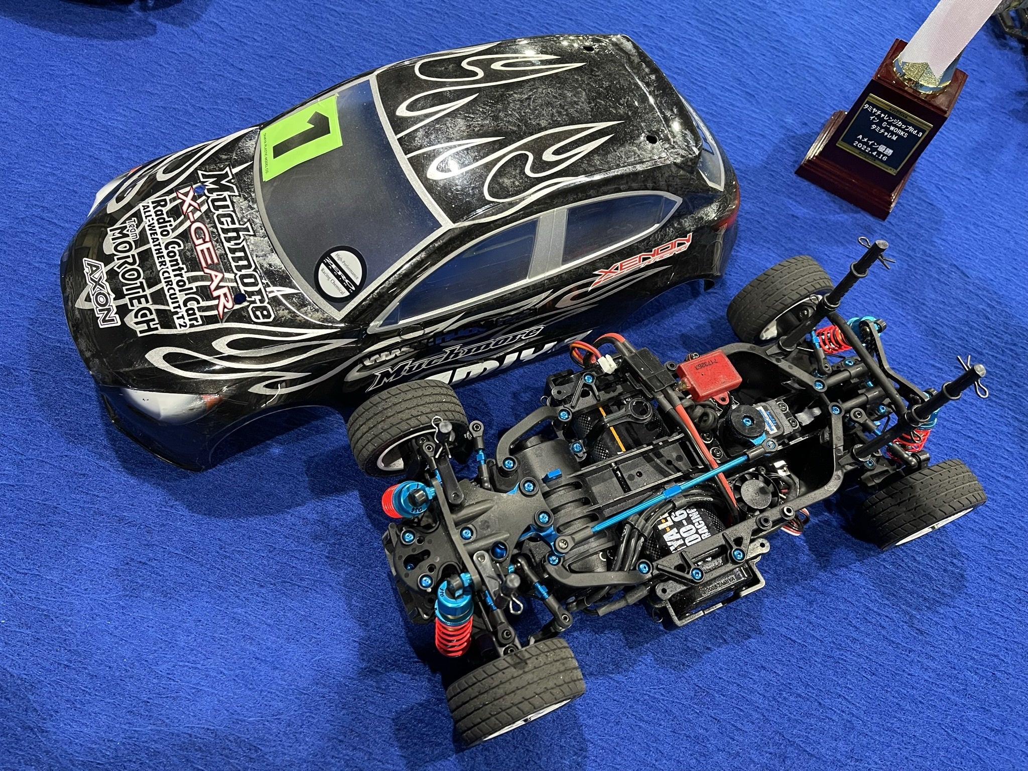 タミヤチャレンジカップ2022Round,3 タミチャレM上位入賞マシン紹介