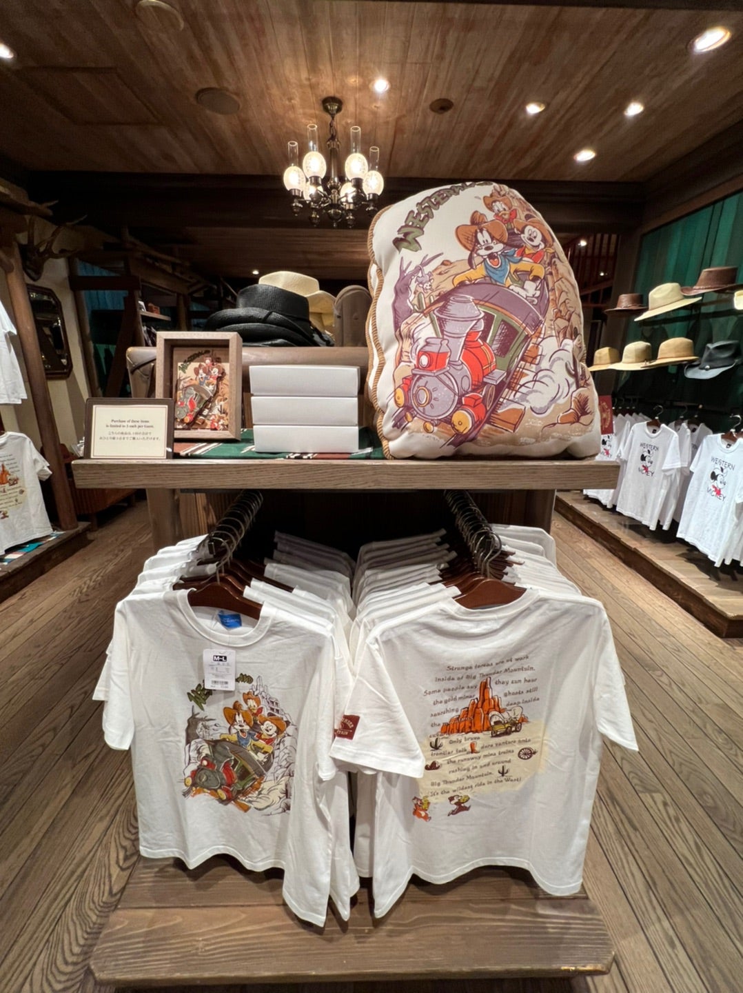 東京ディズニーランドのウエスタンウエアのみで販売しているビッグ