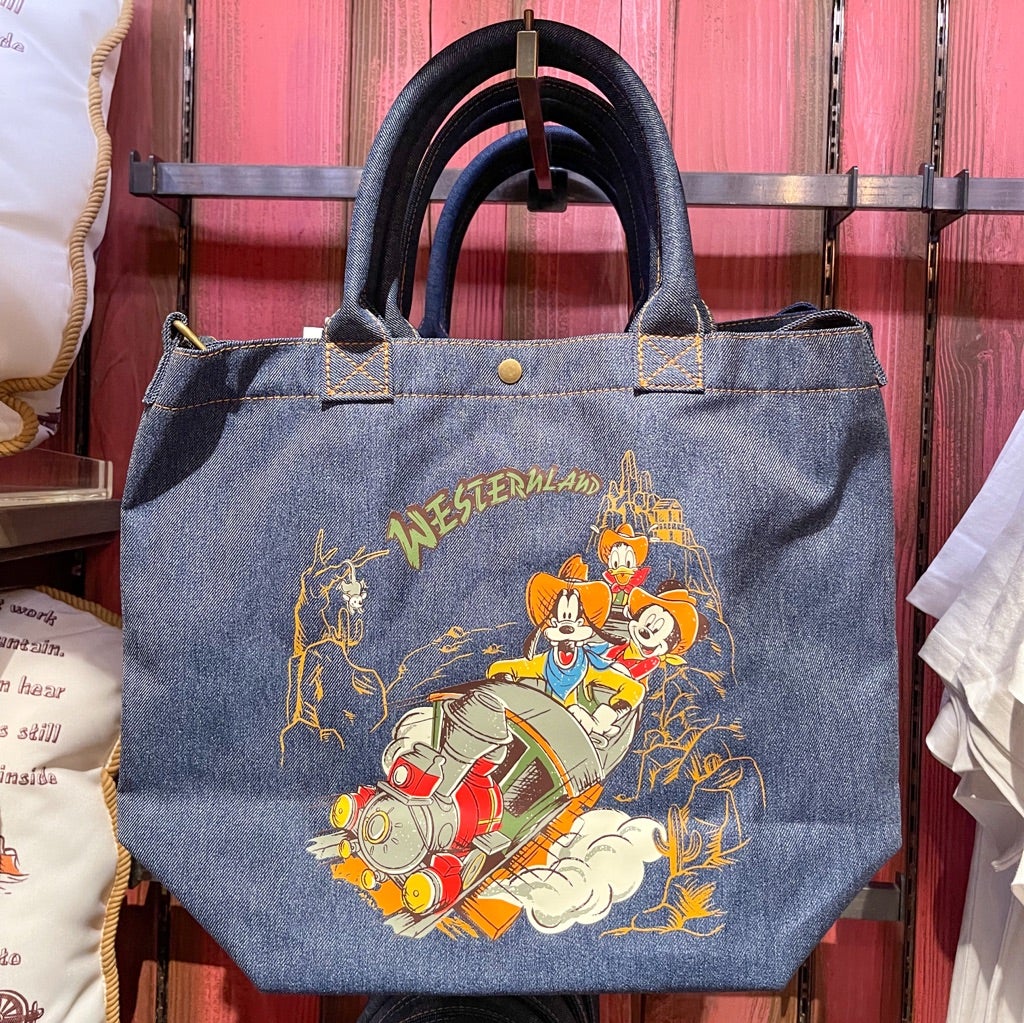 トートバッグ】ディズニー ビッグサンダーマウンテン ウエスタン TDL