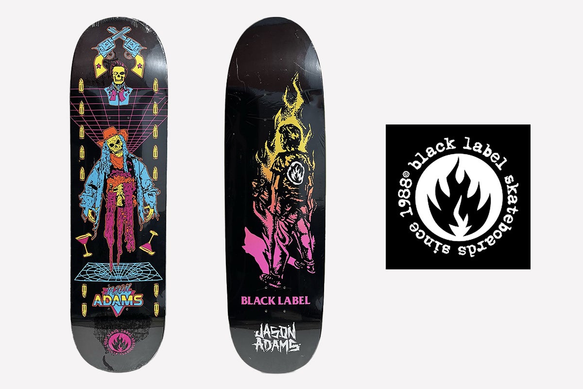 BLACK LABEL SKATEBOARD / JASON ADAMS モデル | SPINY 公式ブログ