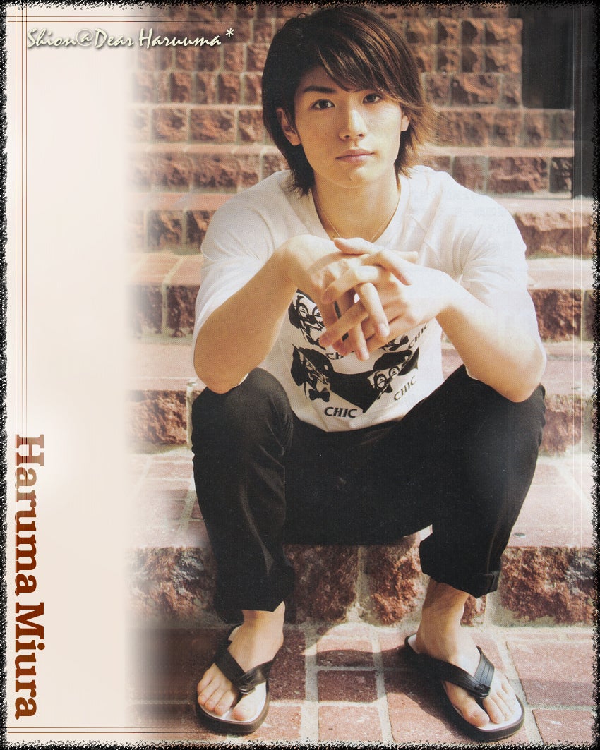 星の大地に降る涙 TV雑誌より サンダル春馬くん先輩を語る | Dear Haruma*