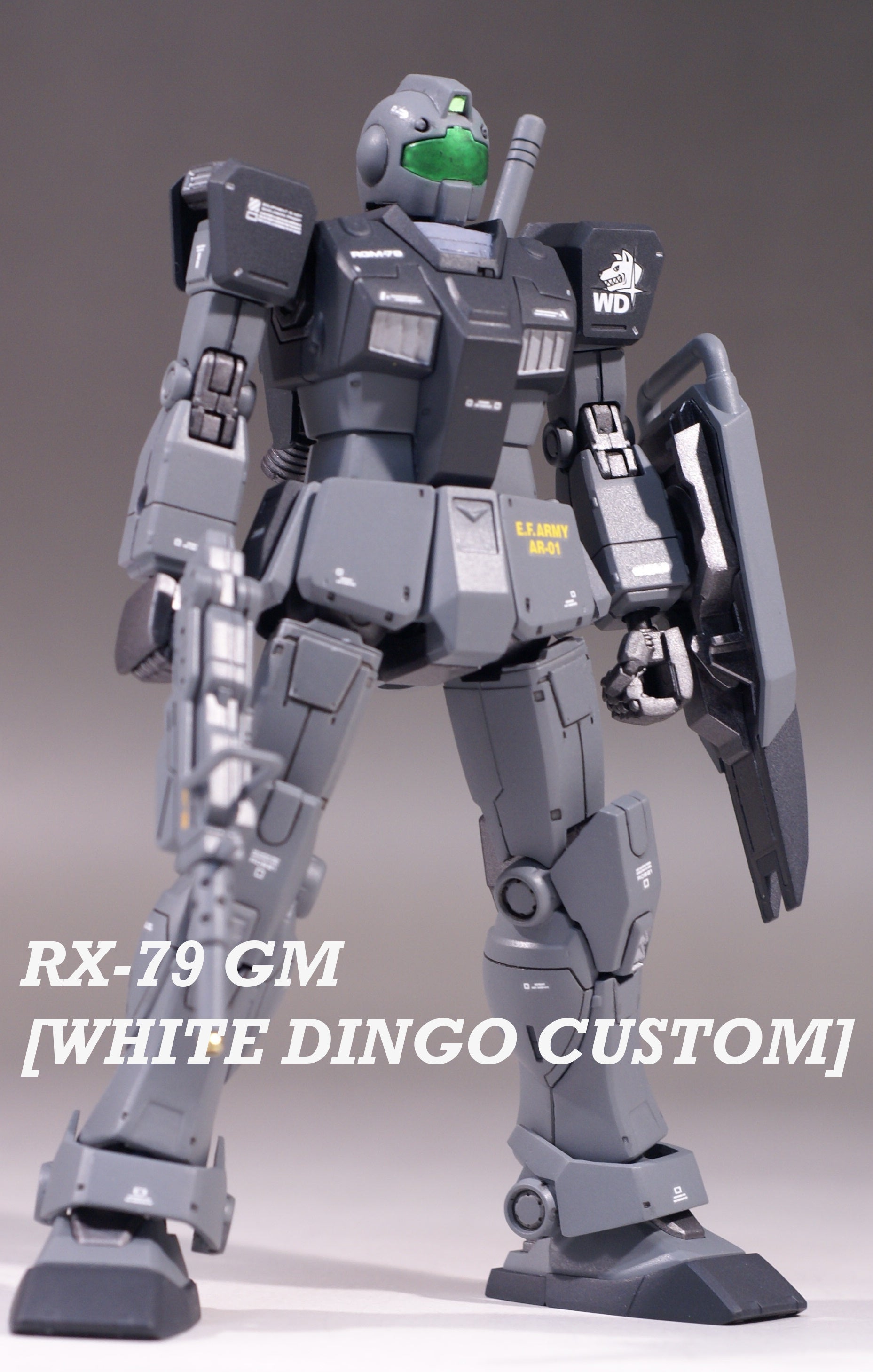 HG 1/144 ジム ホワイトディンゴ隊仕様 | エーディジェのブログ