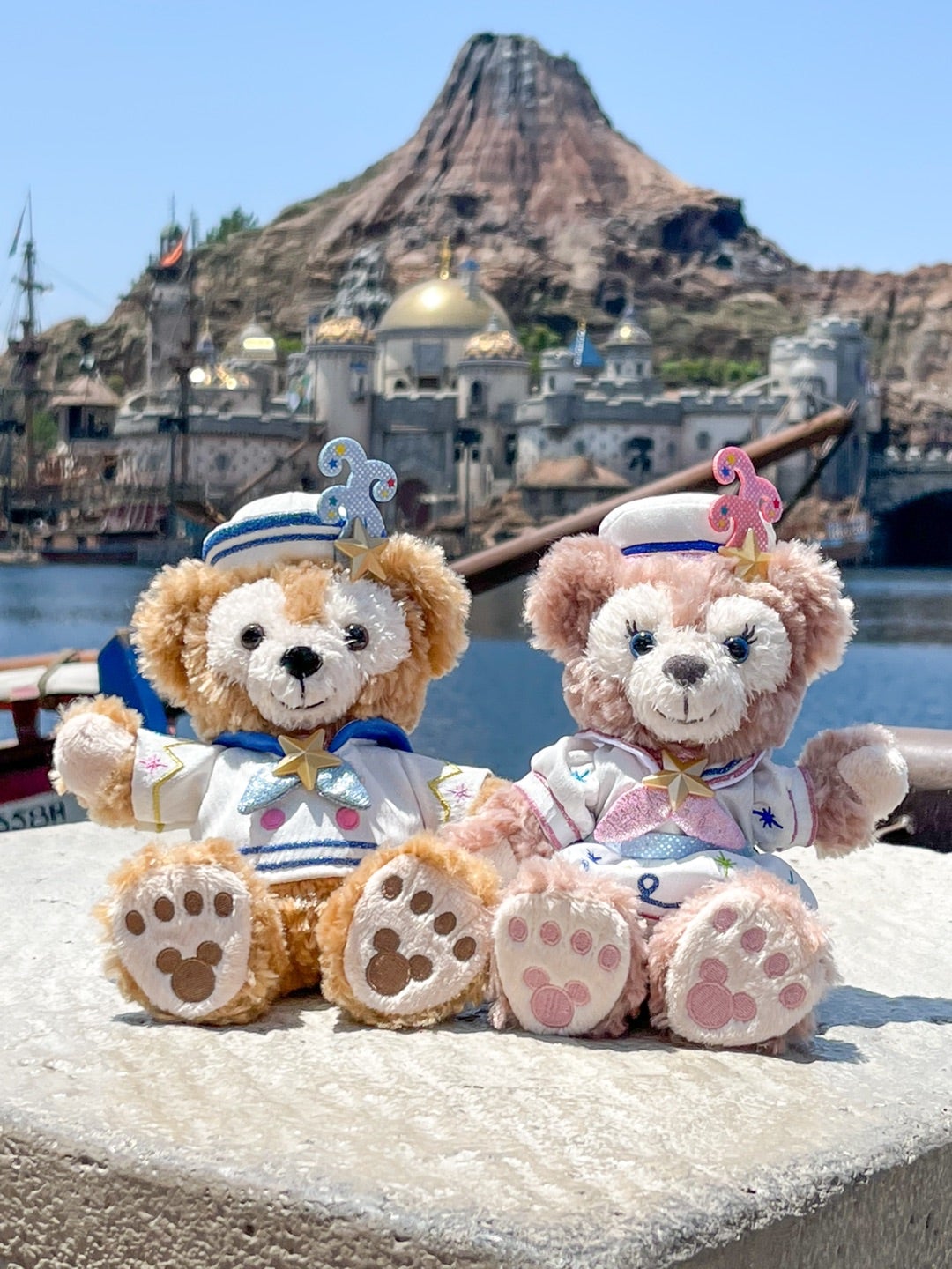 TDS20年ダッフィー＆シェリーメイのポージープラッシー | Hatama