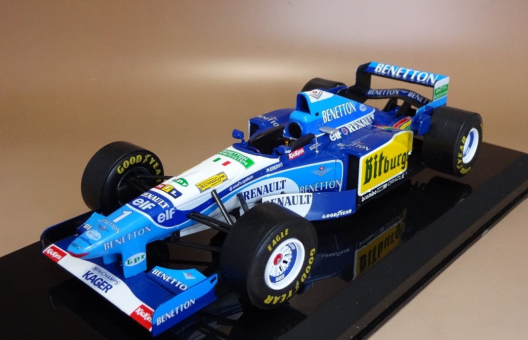 ベネトン B195(1995)” | 徳島の建築屋のガンプラ製作記『うめさんが