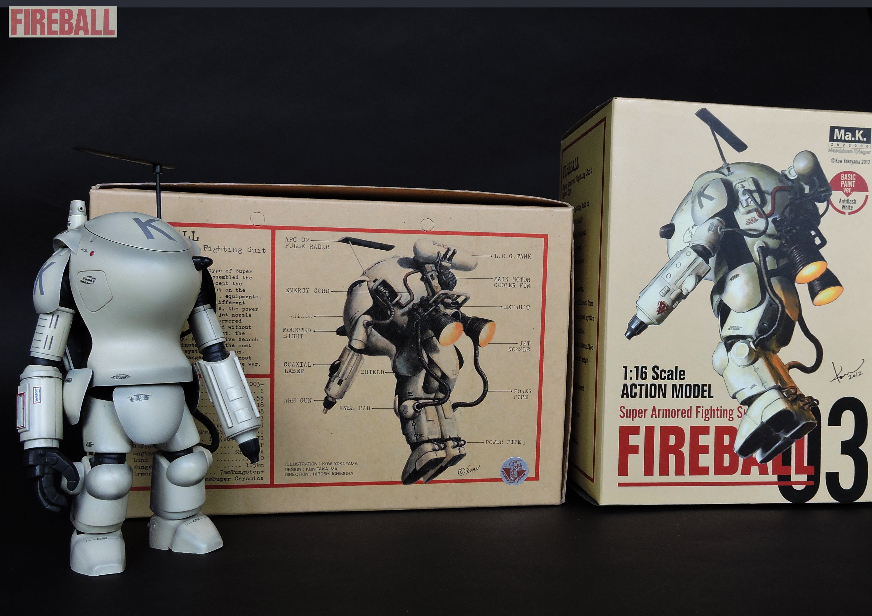 S.F.3.D ORIGINAL 1/20FIREBALL その① 組み立て開始 | ボトムズの日々
