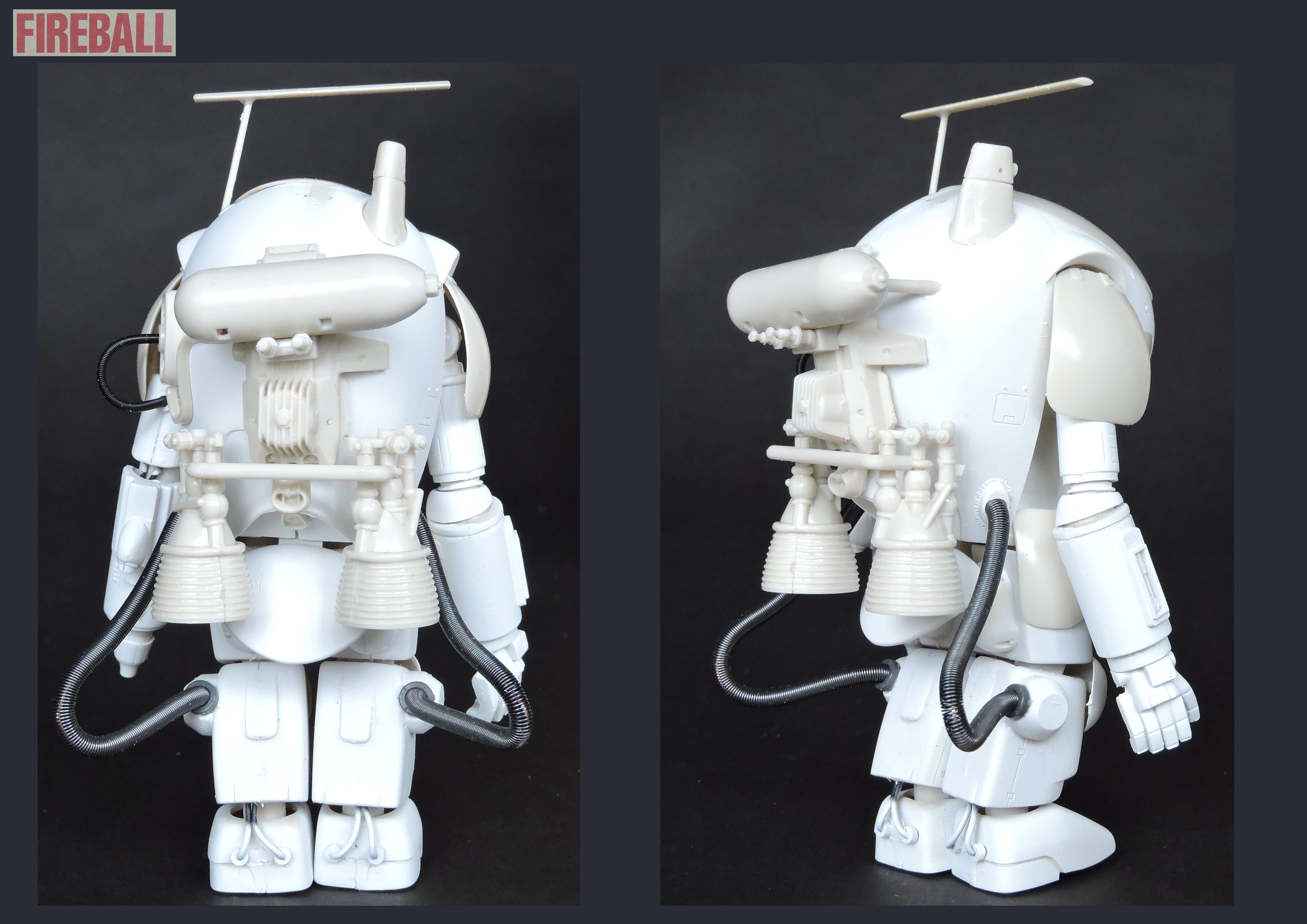 S.F.3.D ORIGINAL 1/20FIREBALL その① 組み立て開始 | ボトムズの日々