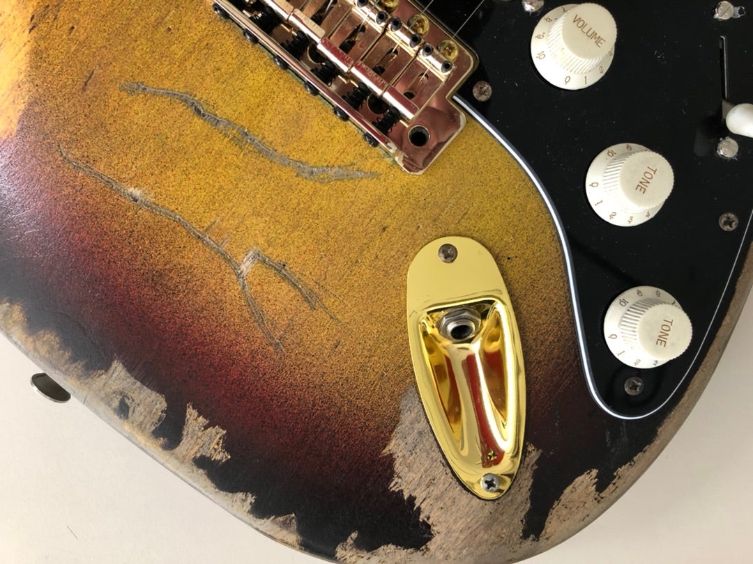 Club JunoストラトをSRV No,1風に改造 完成 | やれば出来る子を目指す