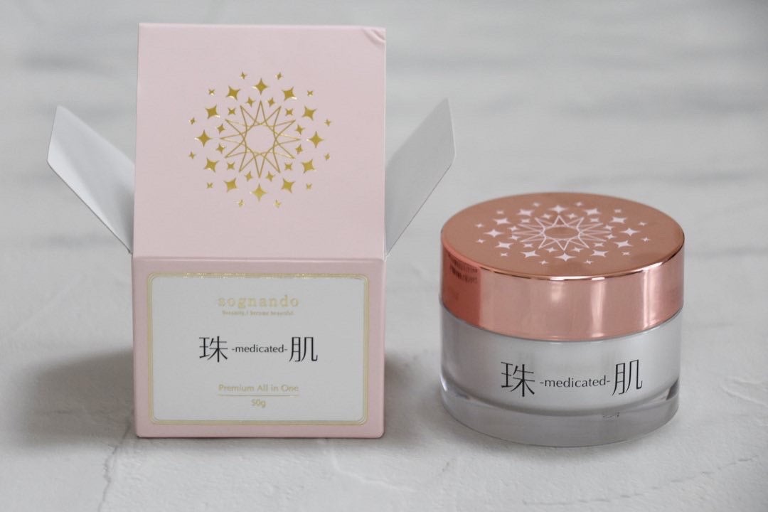 年齢肌を改善する薬用成分配合オールインワン「珠肌シシオール