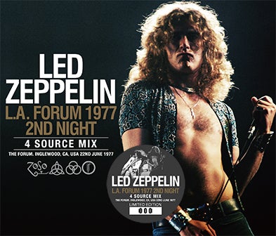 led zeppelin / 1977年6月19日サンディエゴ公演 レッド・ツェッペリン