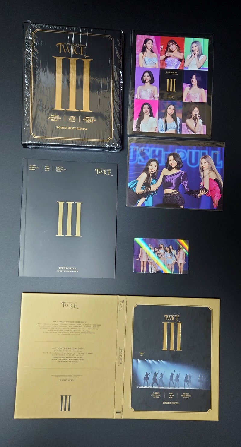 TWICE 4TH WORLD TOUR Ⅲ IN SEOUL』Blu-ray 到着 & 視聴 | akai-mori