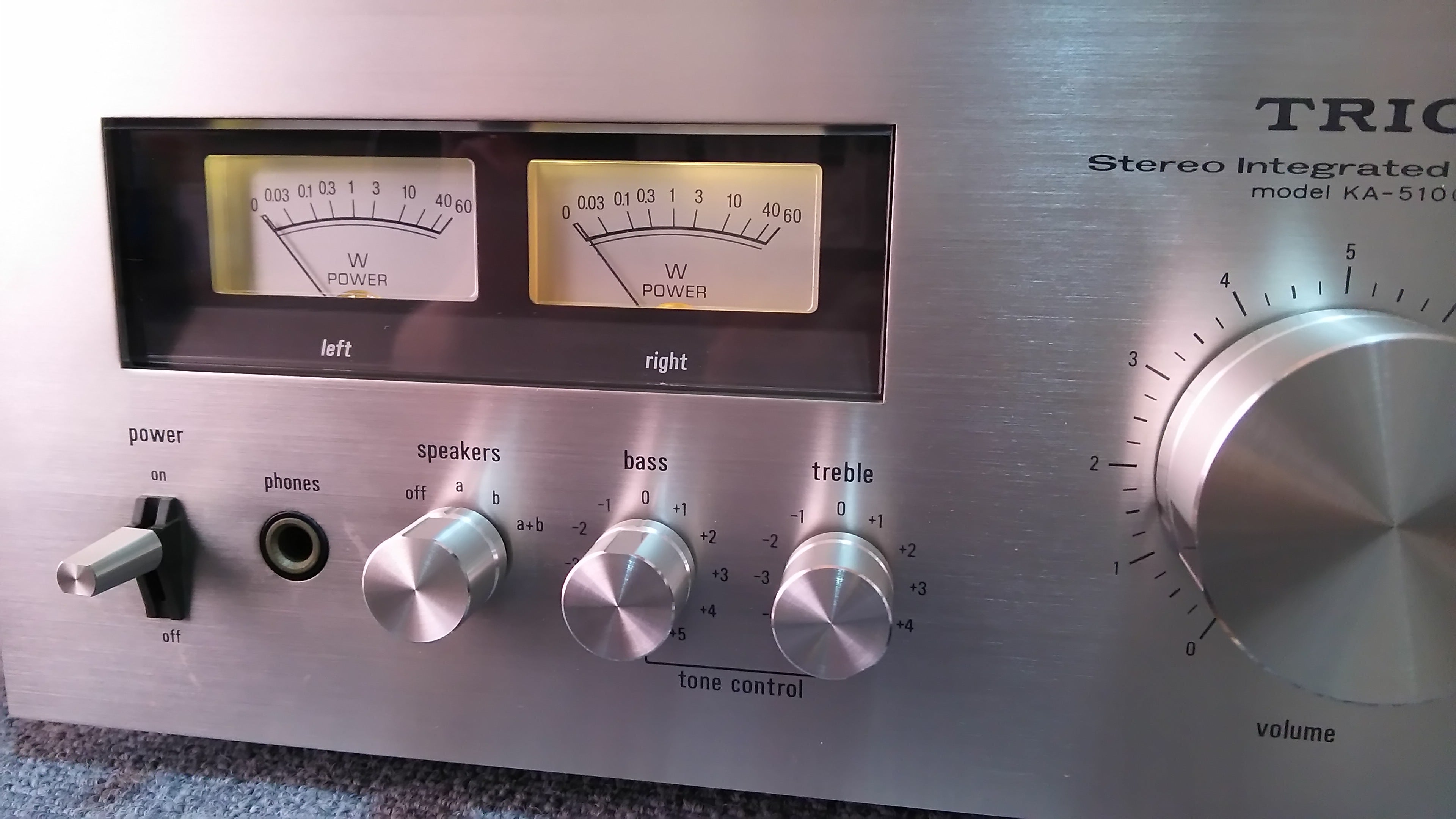 TRIO/トリオ プリメインアンプ KA-5100 | 八王子リカバリーのブログ