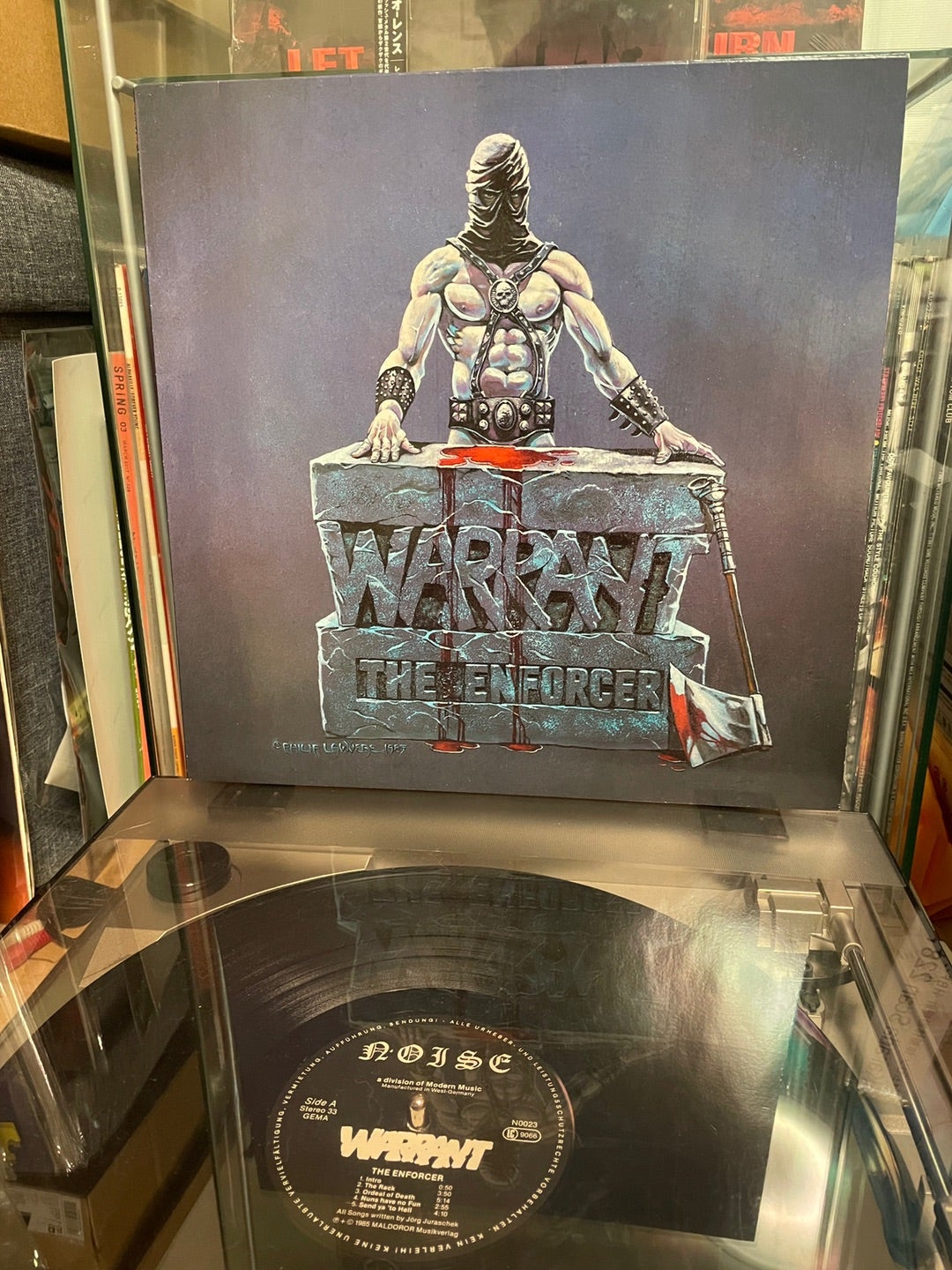 WARRANT - The Enforcer | HERETIC!!!