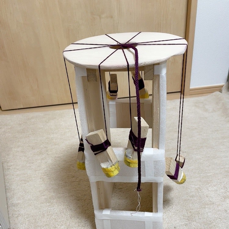 組紐作り】組紐台のおもり玉と吊り重り | あみこのハンドメイド