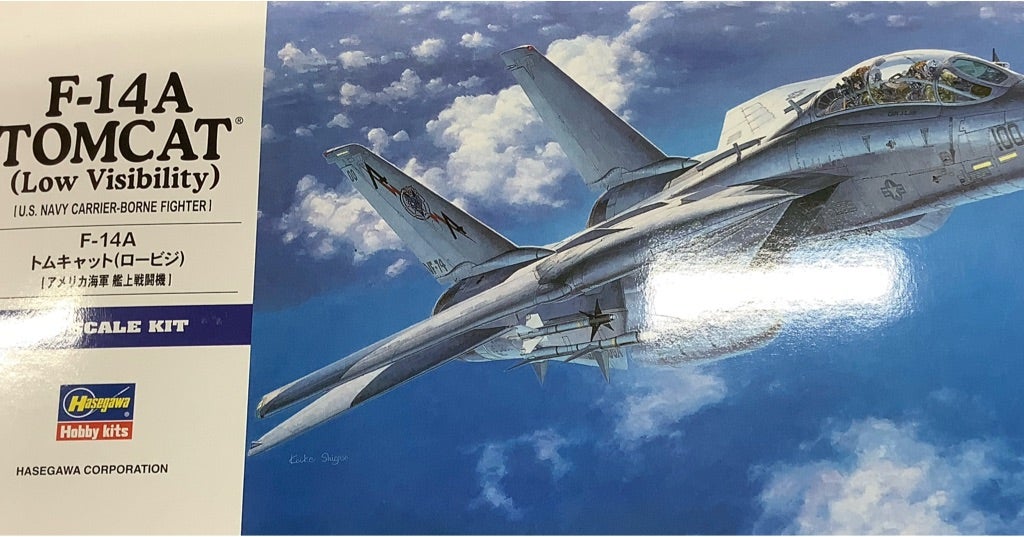 ハセガワ1/72 F-14Aトムキャット(ロービジ)を作る1 | 村正ラボ