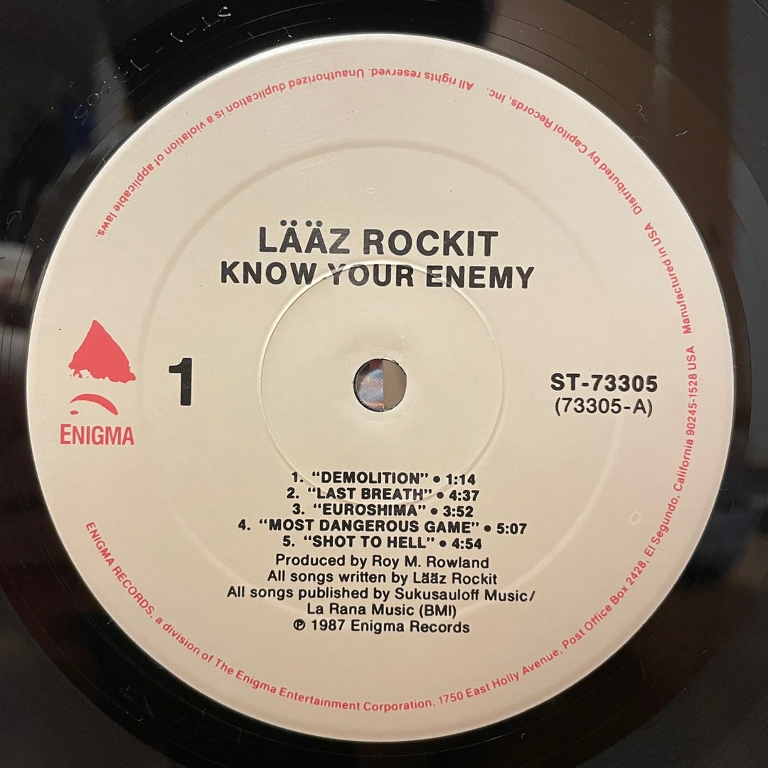 LÄÄZ ROCKIT - Know Your Enemy | HERETIC!!!