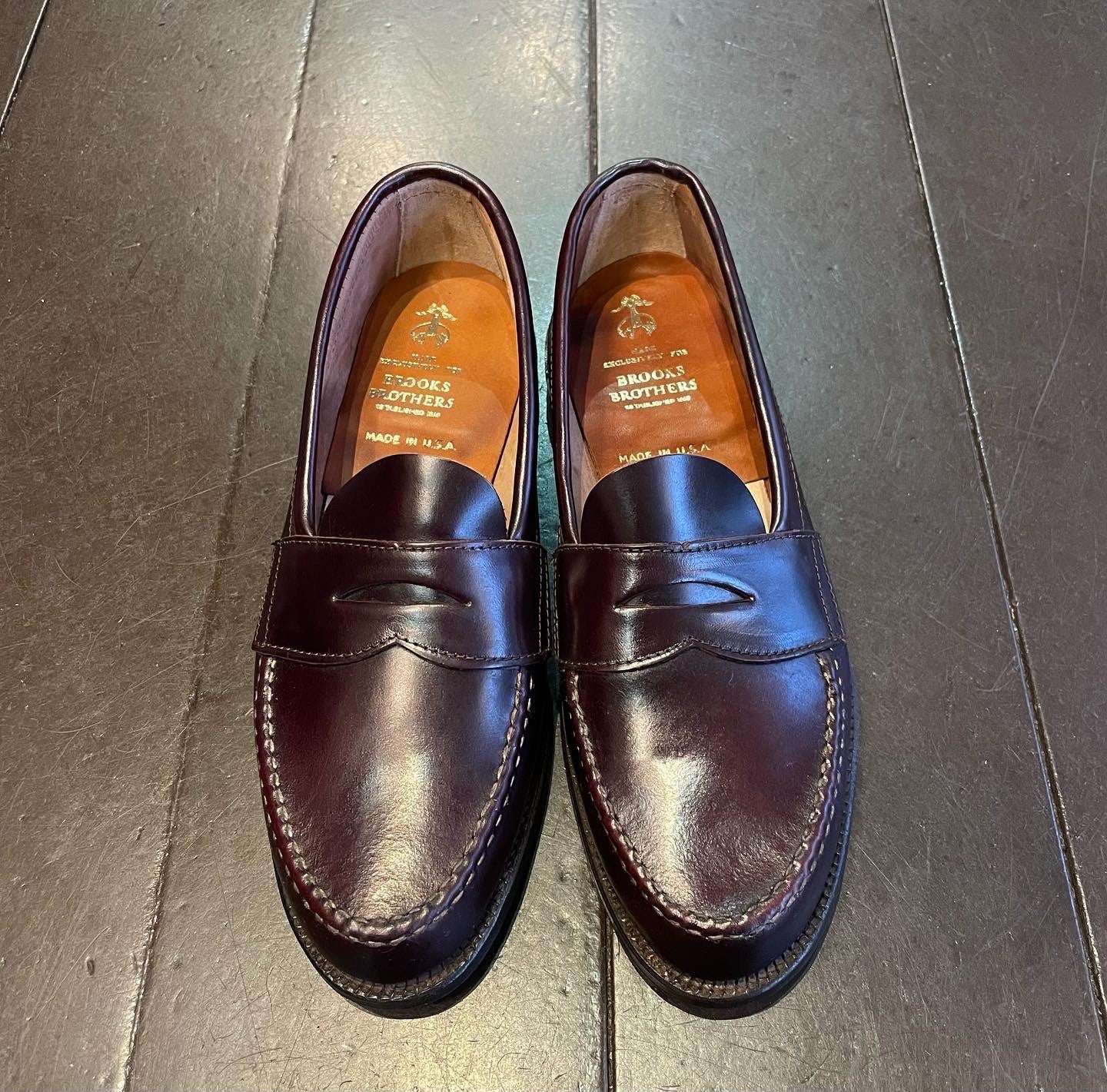 alden オールデン アンライニングペニーローファー ブルックス