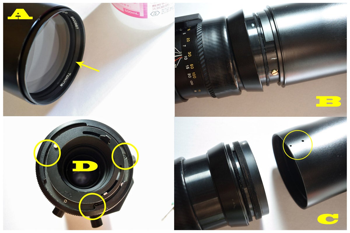 トキナー「Tokina SD 400mm f5.6」をちょっと分解清掃、ちょっと作例