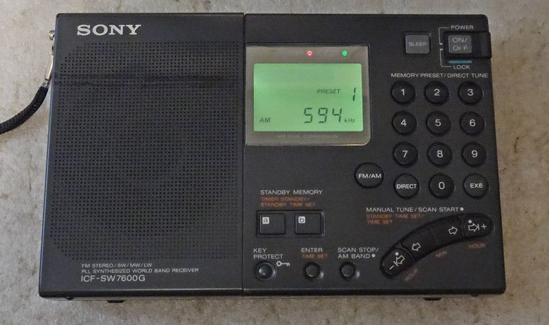 ソニーのラジオ：ICF-SW7600G | じんけいの修理日記