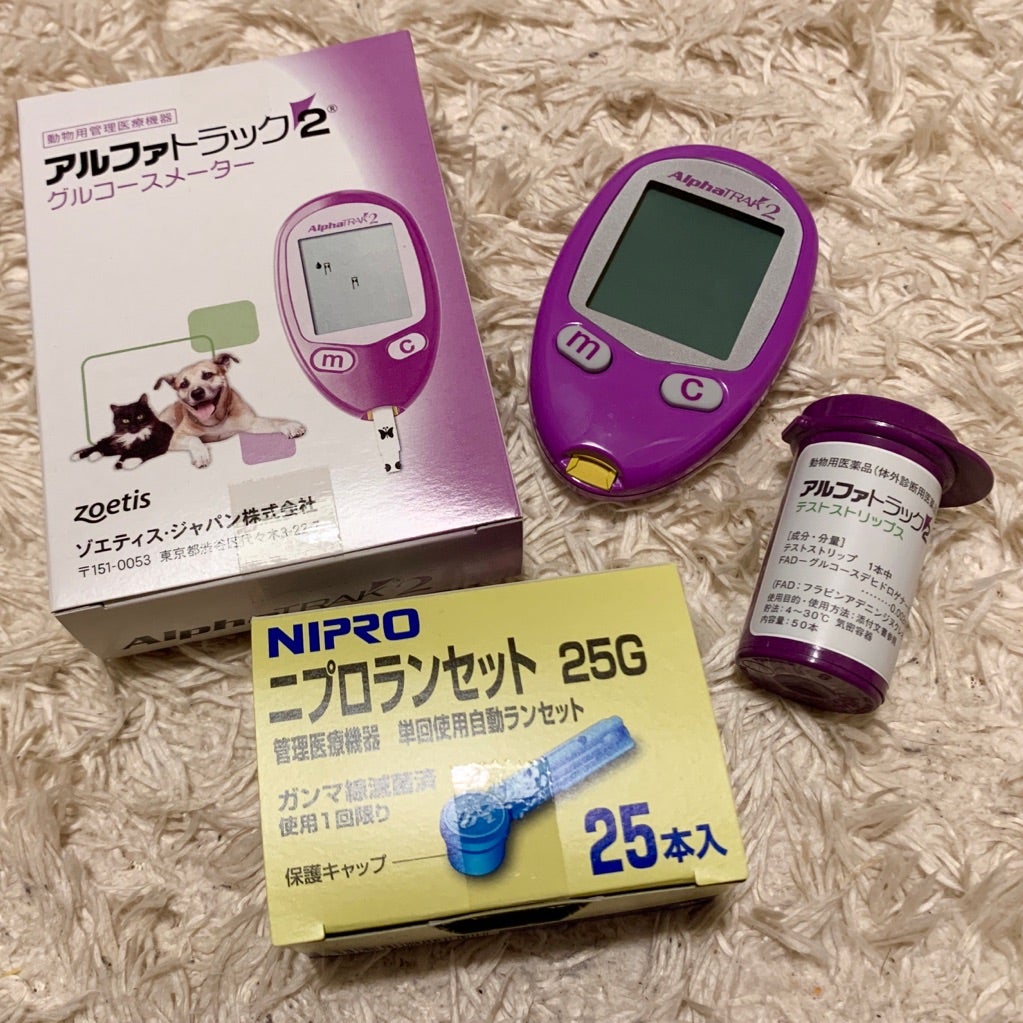 グルコースメーター | フェレットのくるみあんずここな