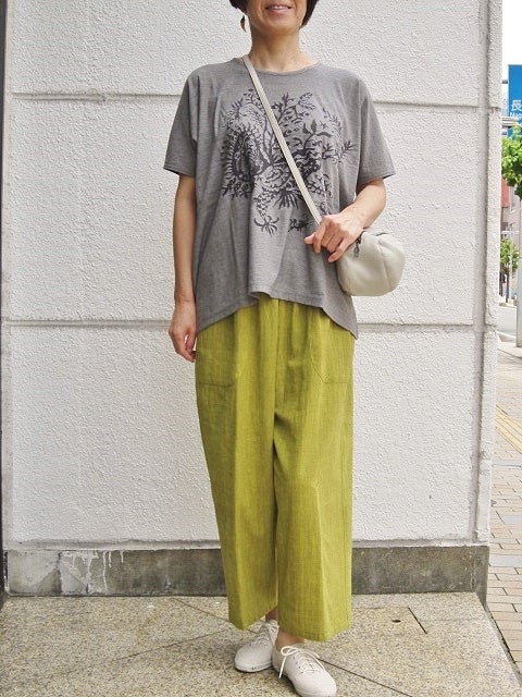 コットンカーディ”のワイドパンツ | 長野ヨーガンレール Jurgen Lehl