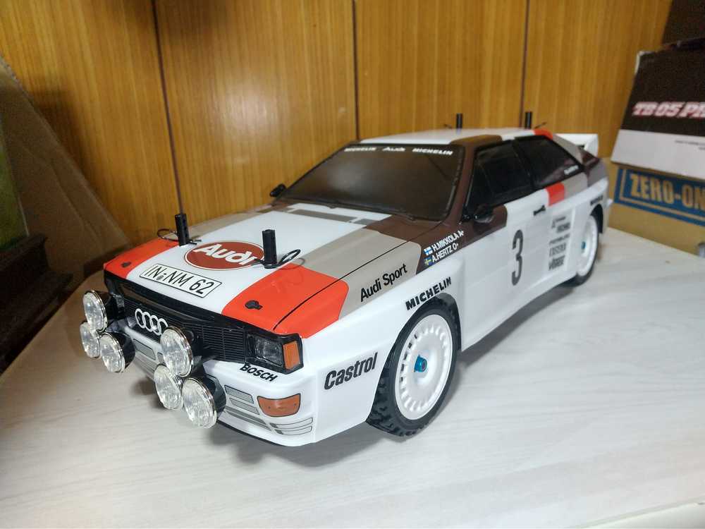 タミヤ アウディクワトロラリー ボディ | ホビー満喫！