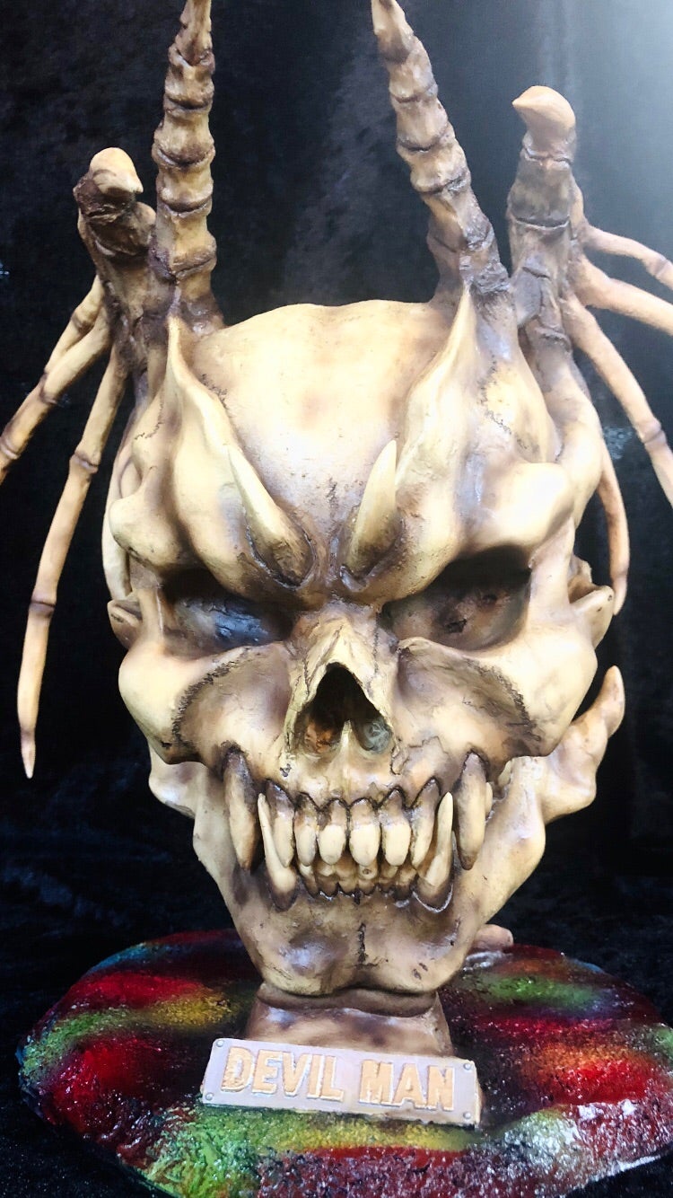 DEVILMANS'SKULL 』デビルマンスカルヘッド1/1レジンキット完成品