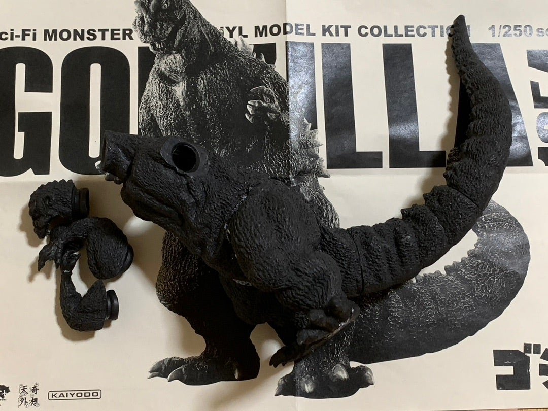 海洋堂のソフビキット 初代ゴジラ | ハンジュクの模型部屋