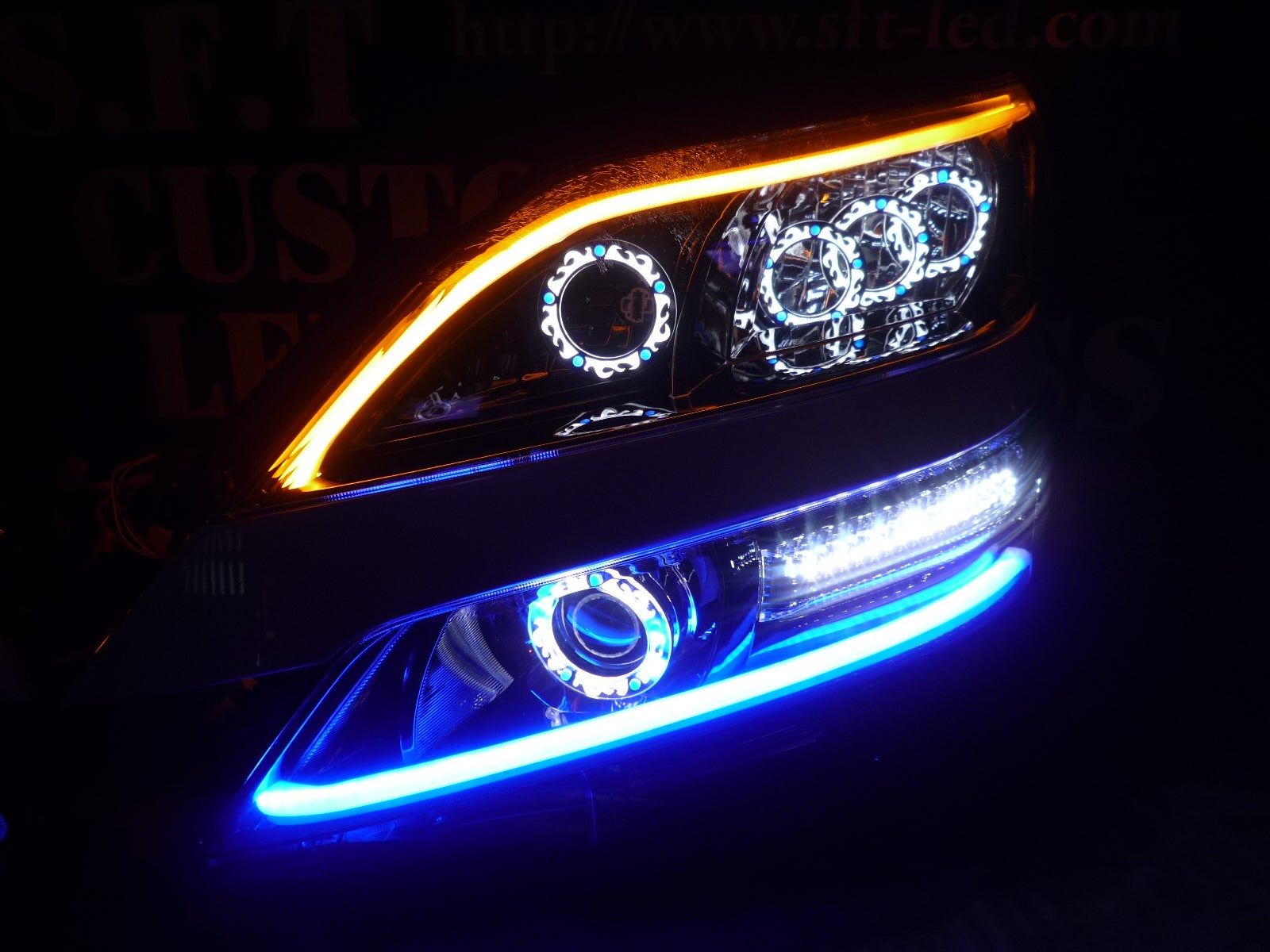 20ヴェルファイアが好きで♪ 持ち込み部材 イカリング ヘッドライト