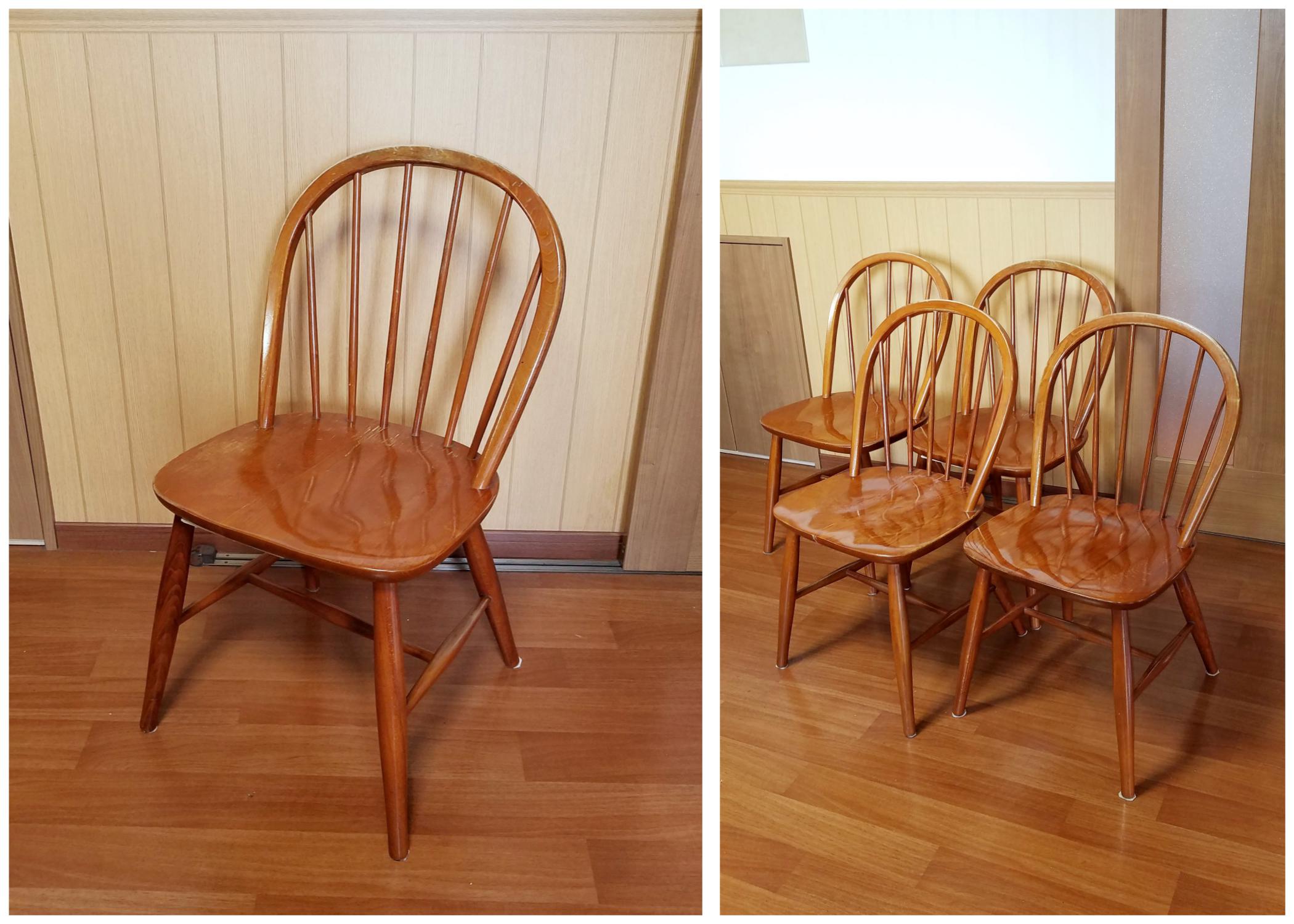 飛騨産業 キツツキマーク ダイニングチェア1脚 飛騨産業 キツツキ