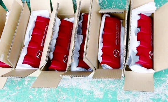 お待たせしました NDロードスターエンジンカバーヘッドカバー結晶塗装