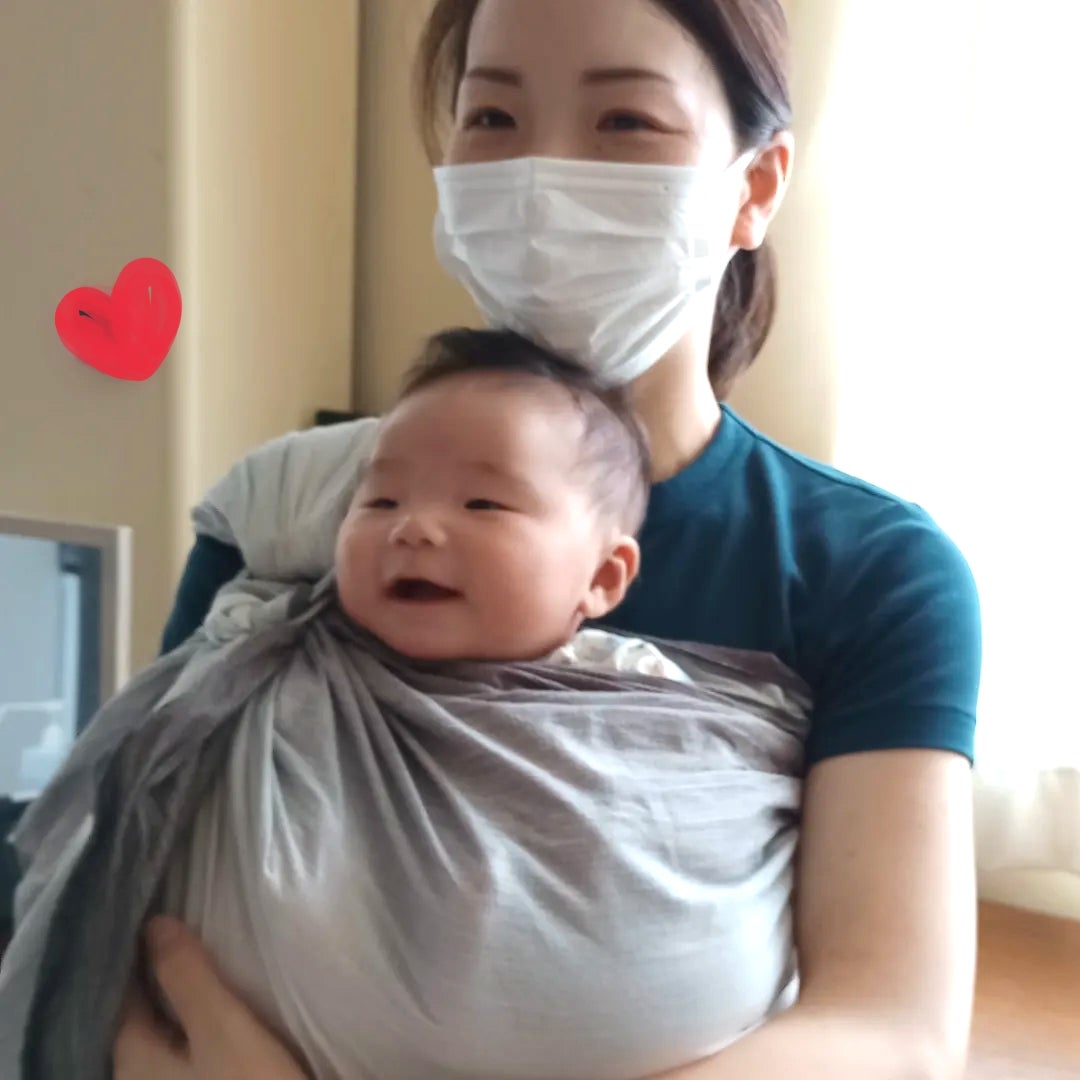 アルマスリング♪販売期間です☆まぁるい抱っこ辻直美せんせい