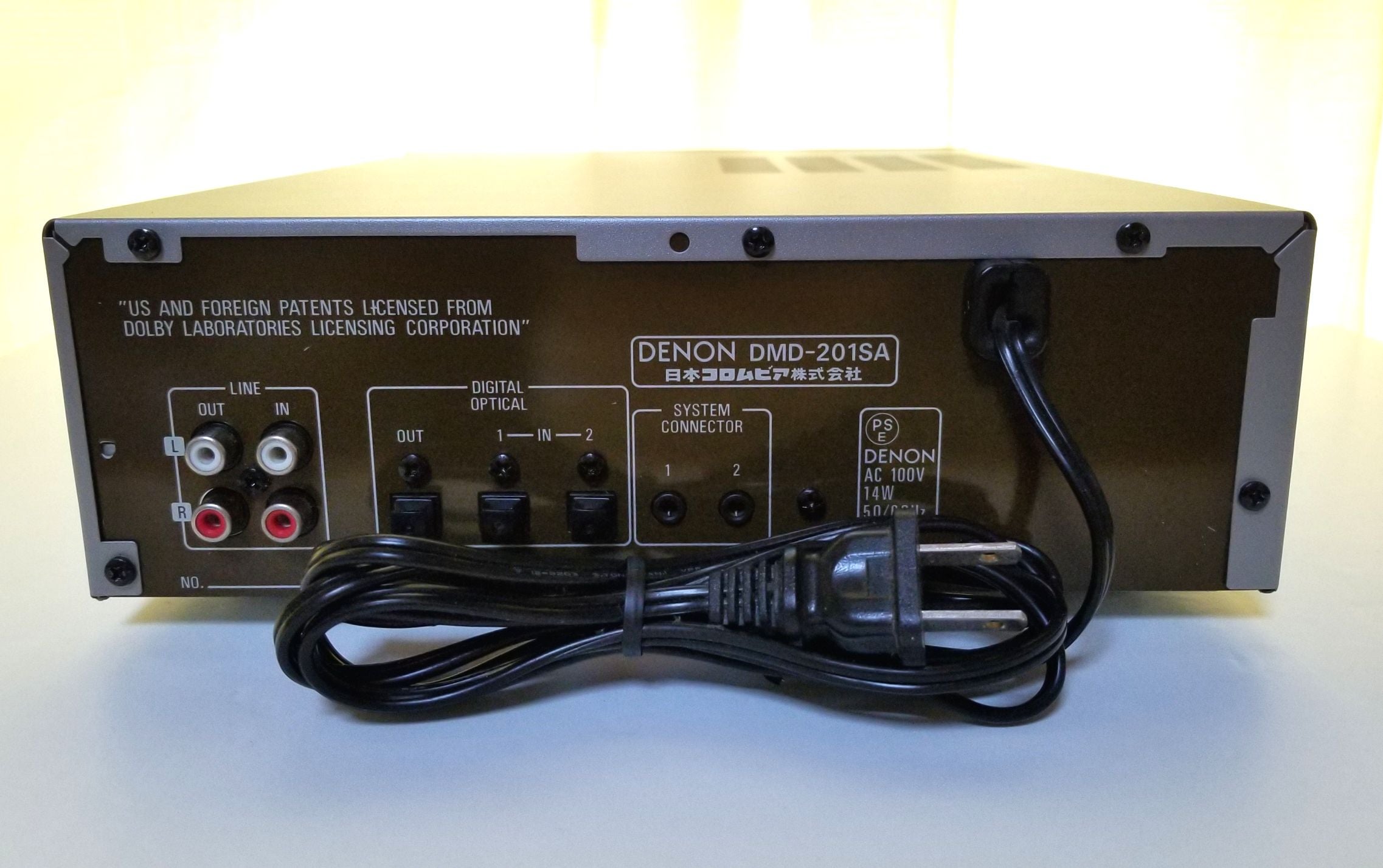 MD レコーダー DENON DMD-201SA MDLP対応 録音良好・完動品 | 驚愕の高