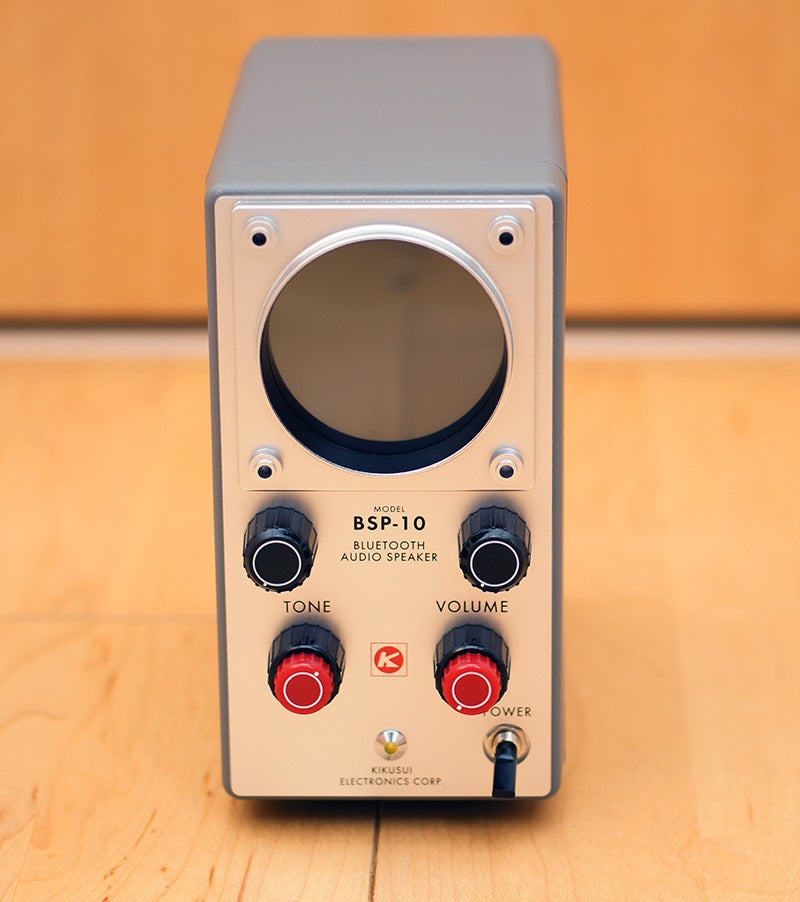 菊水電子工業 昭和レトロ計測器 Bluetoothスピーカ BSP-10を買ってみた