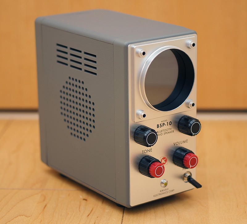 菊水電子工業 昭和レトロ計測器 Bluetoothスピーカ BSP-10を買ってみた