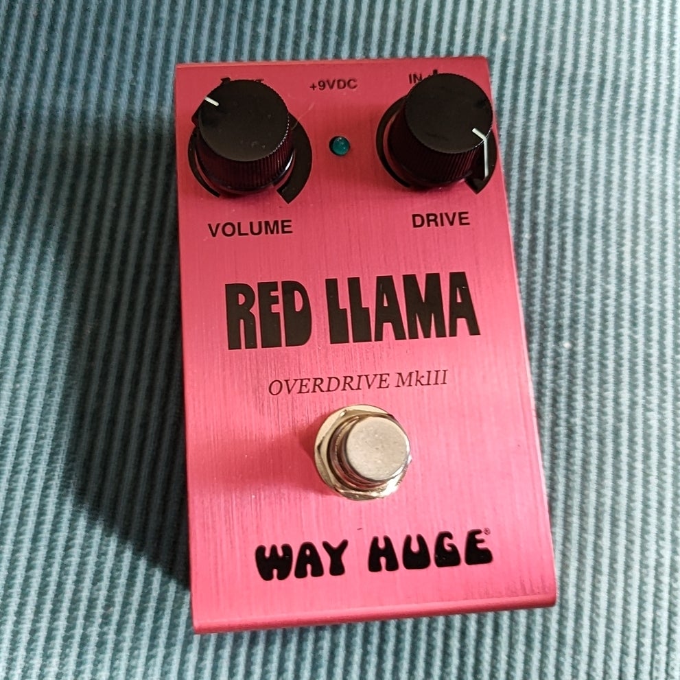 動画up】WAY HUGE RED LLAMAお借りししました(レビュー)渋い