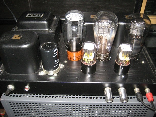 2A3/45兼用シングル・アンプにナス管の245を挿してみた。さて音は