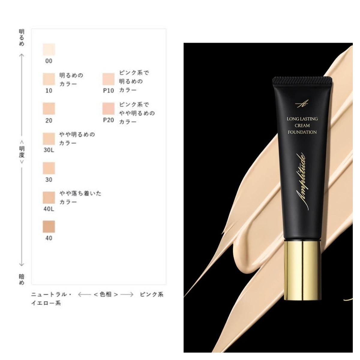 アンプリチュード【クリームファンデ】色選び | リトルミニマリストの