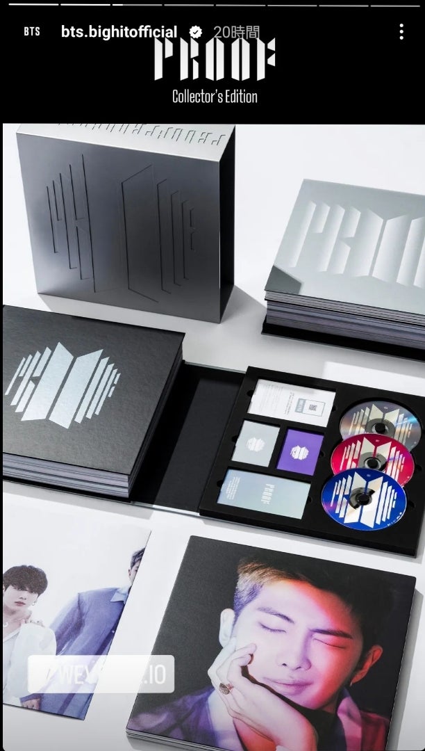BTS proof アルバム weverse 限定特典 トレカ BTS Proof ヴィ トレカ +