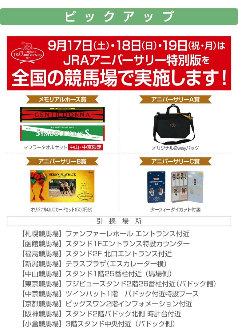 JRA Welcome チャンス 特別版 メモリアルフォトブック 全種類セット